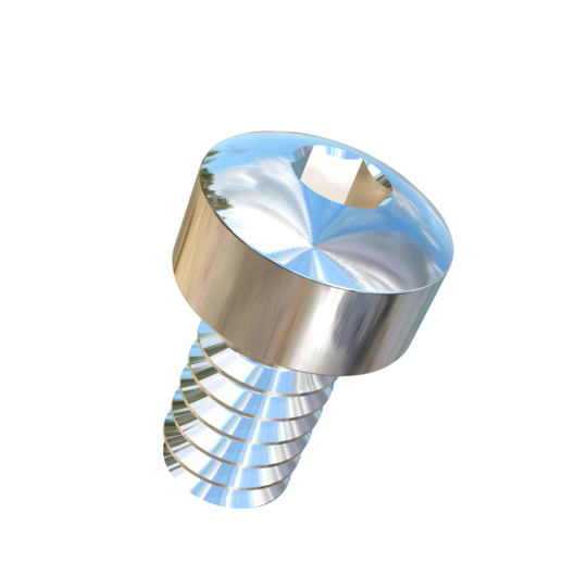 Titanium #6-32 X 1/4 UNC Fillister Head, Socket Drive, Allied Titanium Machine Screw